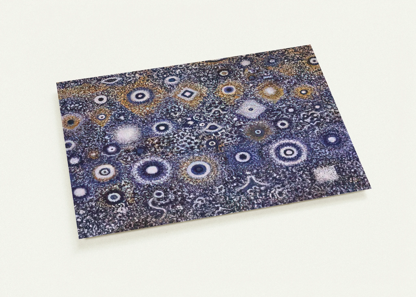 Night Landscape - 1971 By Richard Pousette-Dart Pack of 10 Post Cards | Richard Pousette-Dart Post Cards | A6 (10.5 x 14.8 cm) - 4.1 x 5.8 inches