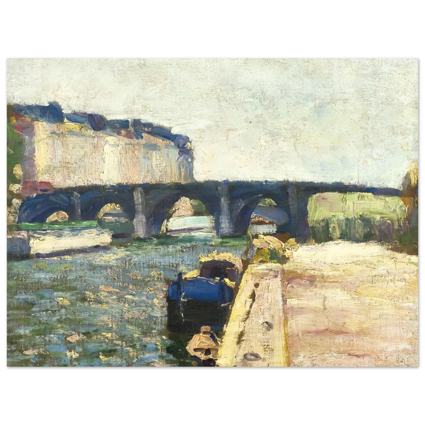 Henri Matisse - PONT DE SEINE 1897 75x100 cm / 30x40inches Fine Art Poster