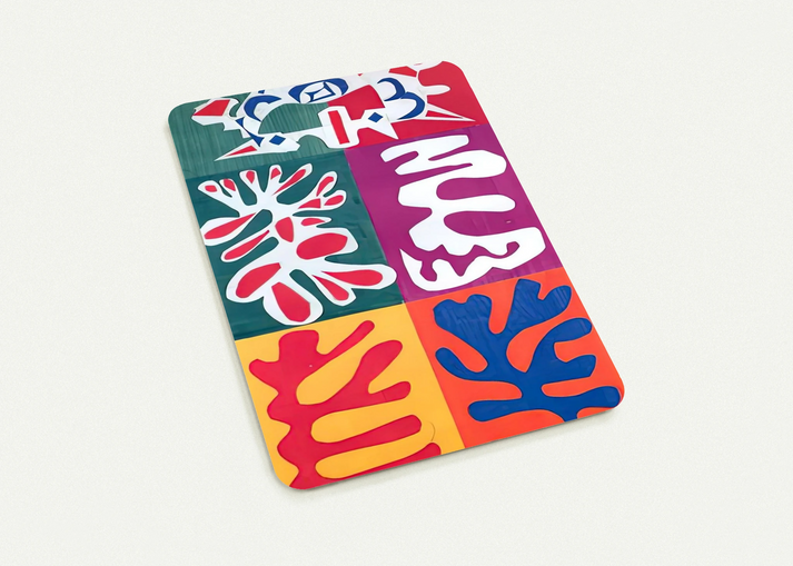PANEL WITH MASK 1947 By Henri Matisse Pack of 10 Post Cards | Henri Matisse Post Cards | A6 (10.5 x 14.8 cm) - 4.1 x 5.8 inches