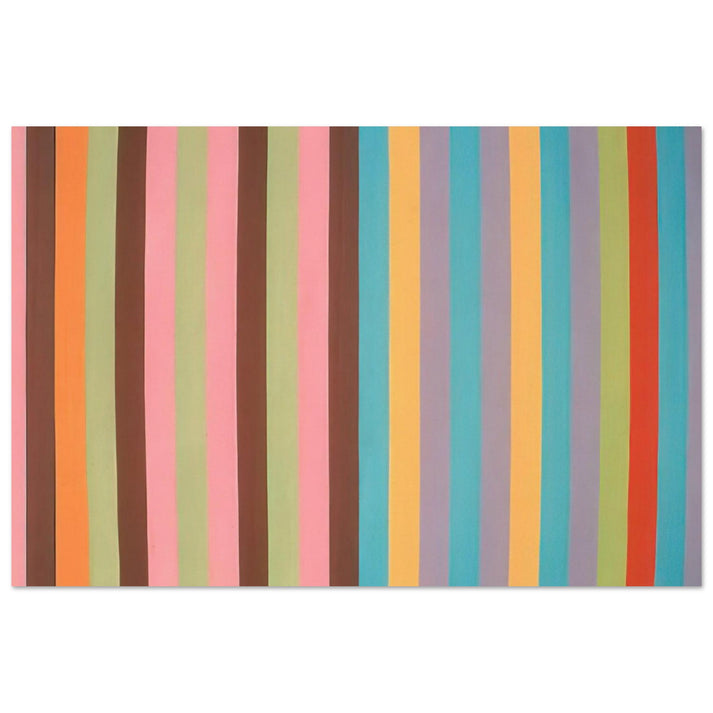Boudoir Painting - 1965 - Gene Davis Art Prints - 100x150 cm / 40x60″ inches | Gene Davis Poster | Gene Davis Prints