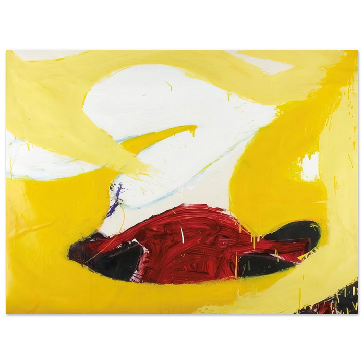 Norman Bluhm - Untitled - 1972 75x100 cm / 30x40inches Fine Art Poster