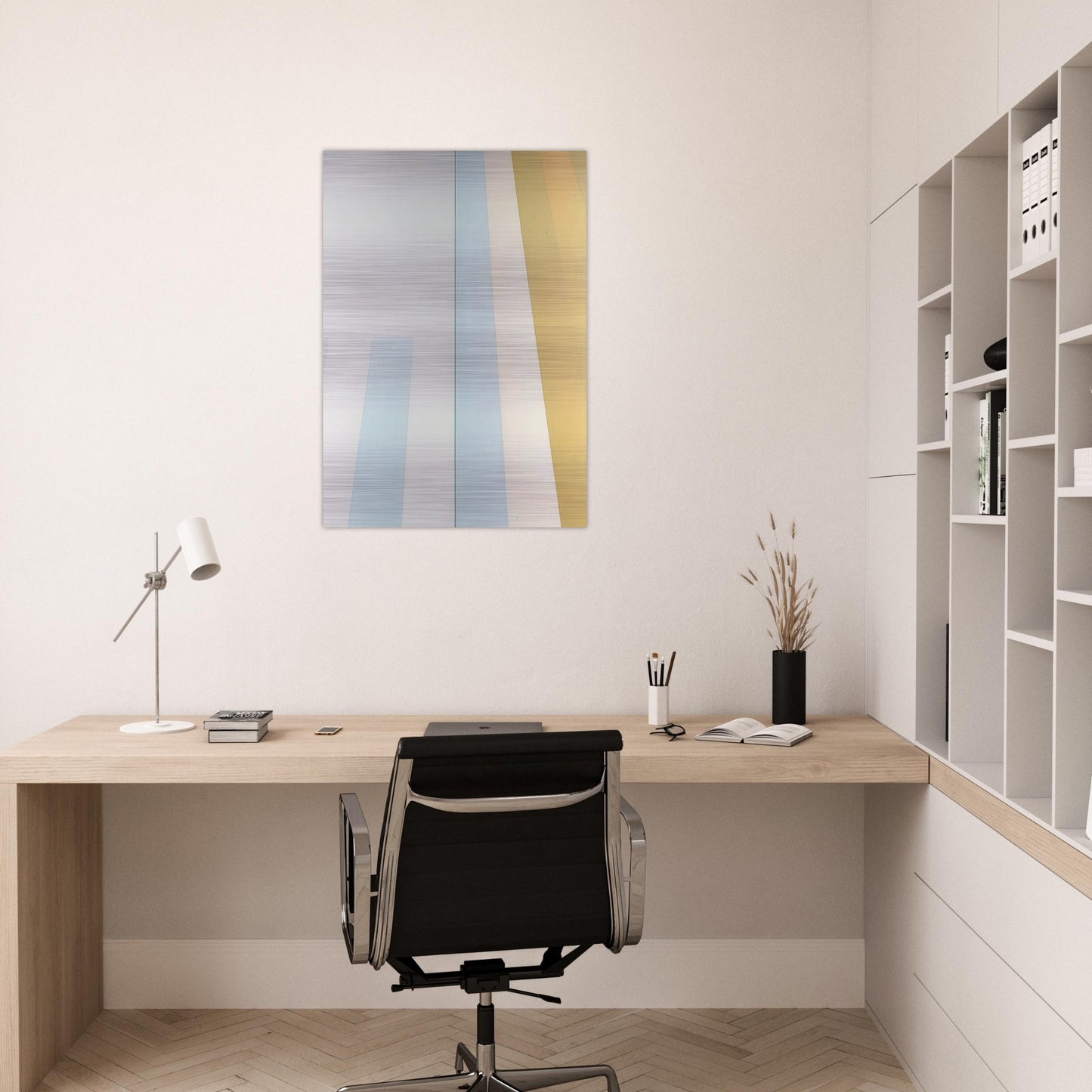 Diet - Minimalism - Mark Lancaster Brushed Aluminum Print - 70x100 cm / 28x40 inches | Mark Lancaster Aluminum Print | Mark Lancaster Prints