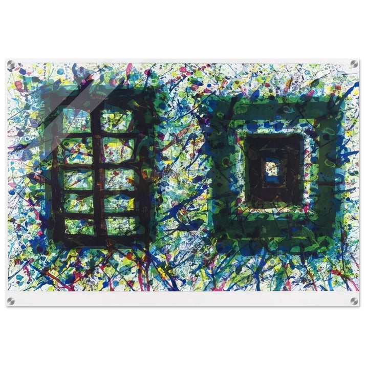 Concert Hall Set III SF-232 - Sam Francis Acrylic Print - 70x100 cm / 28x40″ inches
