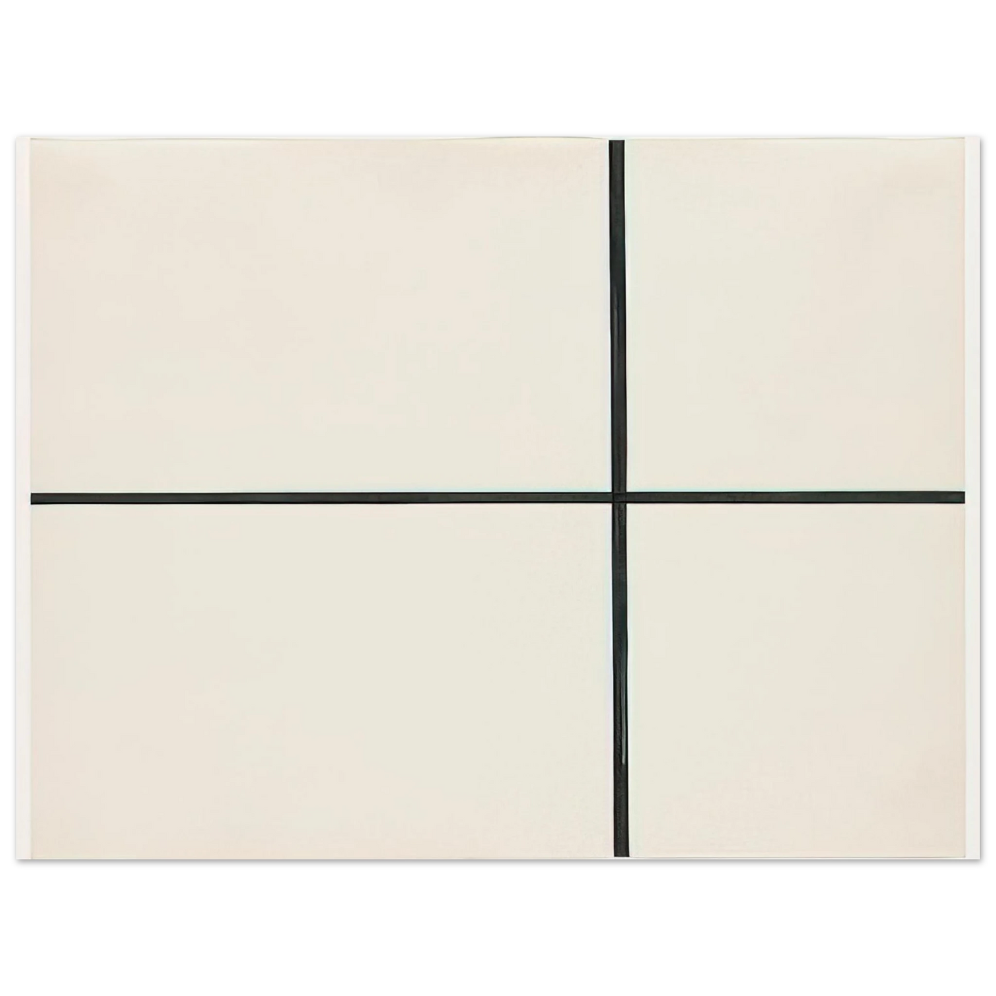 Ellsworth Kelly - Horizontal and Vertical Lines 75x100 cm / 30x40inches Fine Art Poster