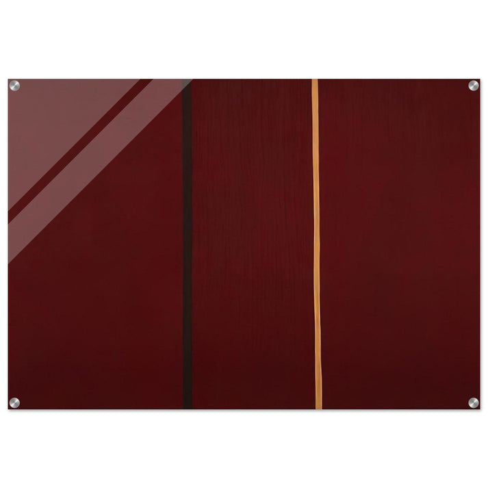 Covenant - Barnett Newman Acrylic Print - 70x100 cm / 28x40″ inches
