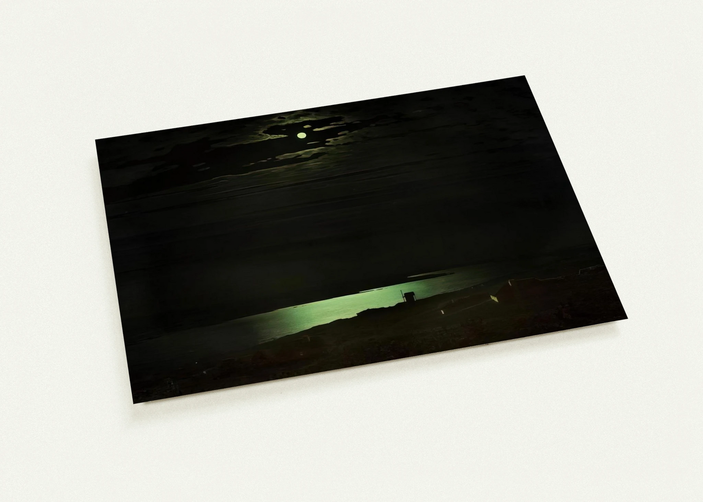 Moonlight Night on the Dnieper By Arkhyp Kuindzhi Pack of 10 Post Cards | Arkhyp Kuindzhi Post Cards | A6 (10.5 x 14.8 cm) - 4.1 x 5.8 inches