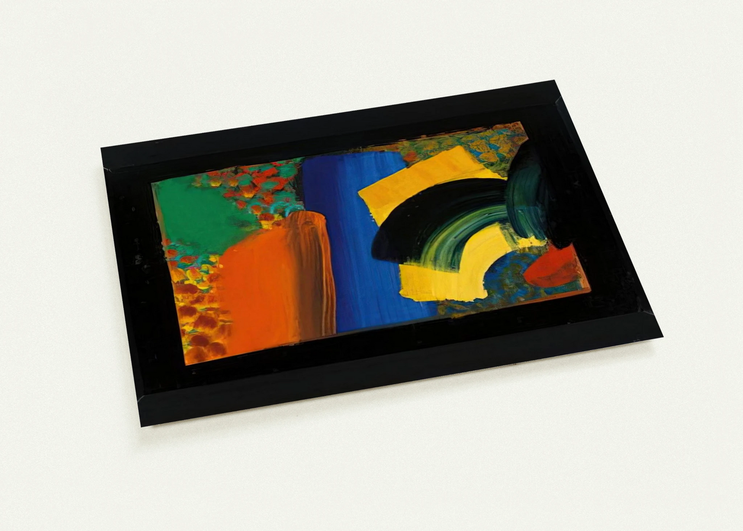 Patrick Caulfield in Italy - 1992 By Howard Hodgkin Pack of 10 Post Cards | Howard Hodgkin Post Cards | A6 (10.5 x 14.8 cm) - 4.1 x 5.8 inches