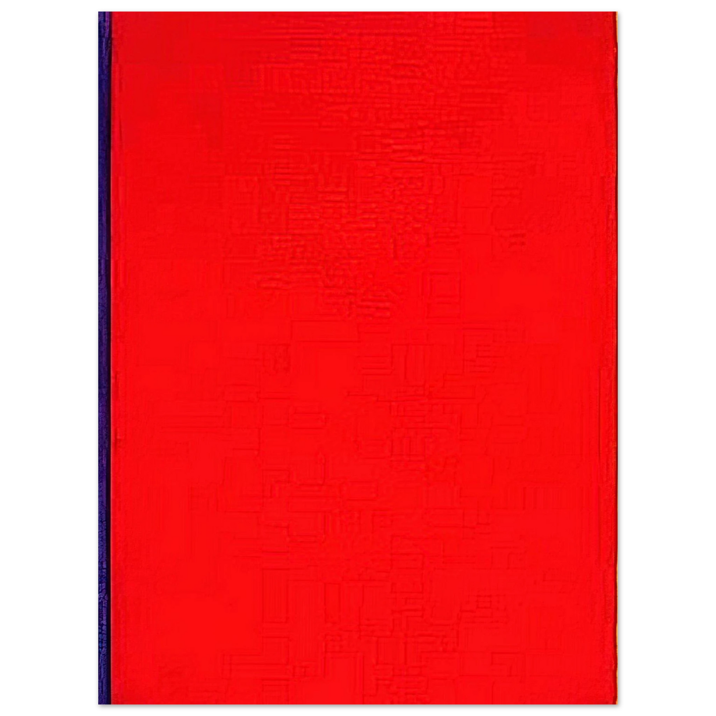 Barnett Newman - Who's Afraid of Red, Yellow, and Blue I 75x100 cm / 30x40inches Fine Art Poster