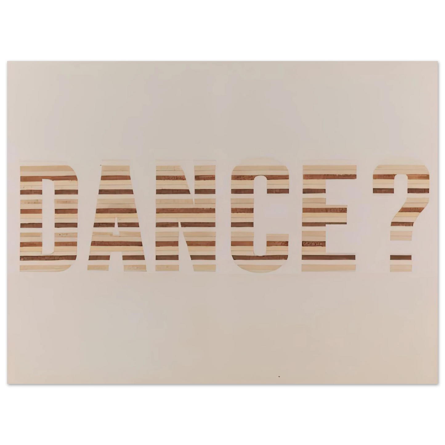 Edward Ruscha - DANCE 1973 75x100 cm / 30x40inches Fine Art Poster