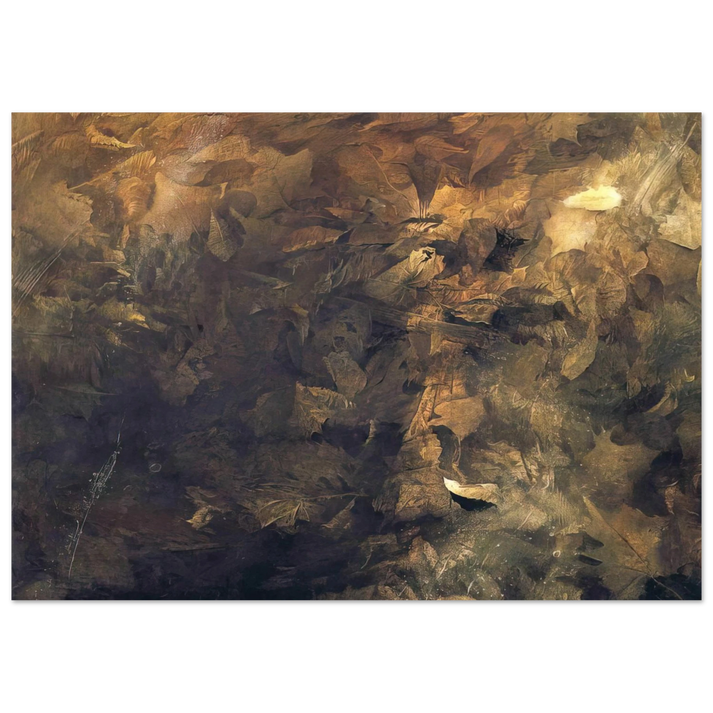 Andrew Wyeth - THIN ICE Wall Art - 60x80 cm / 24x32 inches - Premium Wooden Framed Poster With Fine Art Paper - White frame