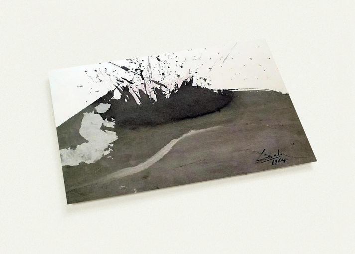 ANGELUS EXCUSSIT FLAMMAMIGNIS DANIEL 3 23 1967 By Salvador Dali Pack of 10 Post Cards | Salvador Dali Post Cards | A6 (10.5 x 14.8 cm) - 4.1 x 5.8 inches