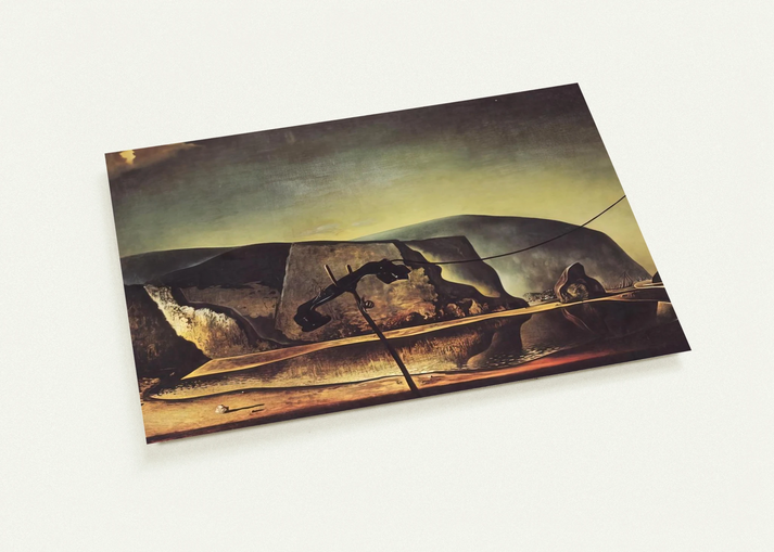 MOUNTAIN LAKE By Salvador Dali Pack of 10 Post Cards | Salvador Dali Post Cards | A6 (10.5 x 14.8 cm) - 4.1 x 5.8 inches