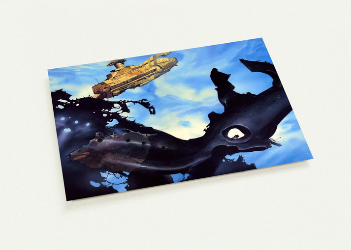 Chris Foss By Chris Foss Pack of 10 Post Cards | Chris Foss Post Cards | A6 (10.5 x 14.8 cm) - 4.1 x 5.8 inches