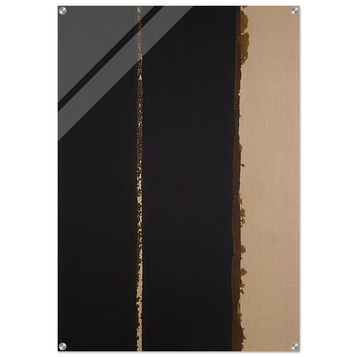 Umber Blue - 1991 - Yun Hyong-keun Acrylic Print - 70x100 cm / 28x40″ inches | Yun Hyong-keun Wall Art | Yun Hyong-keun Prints