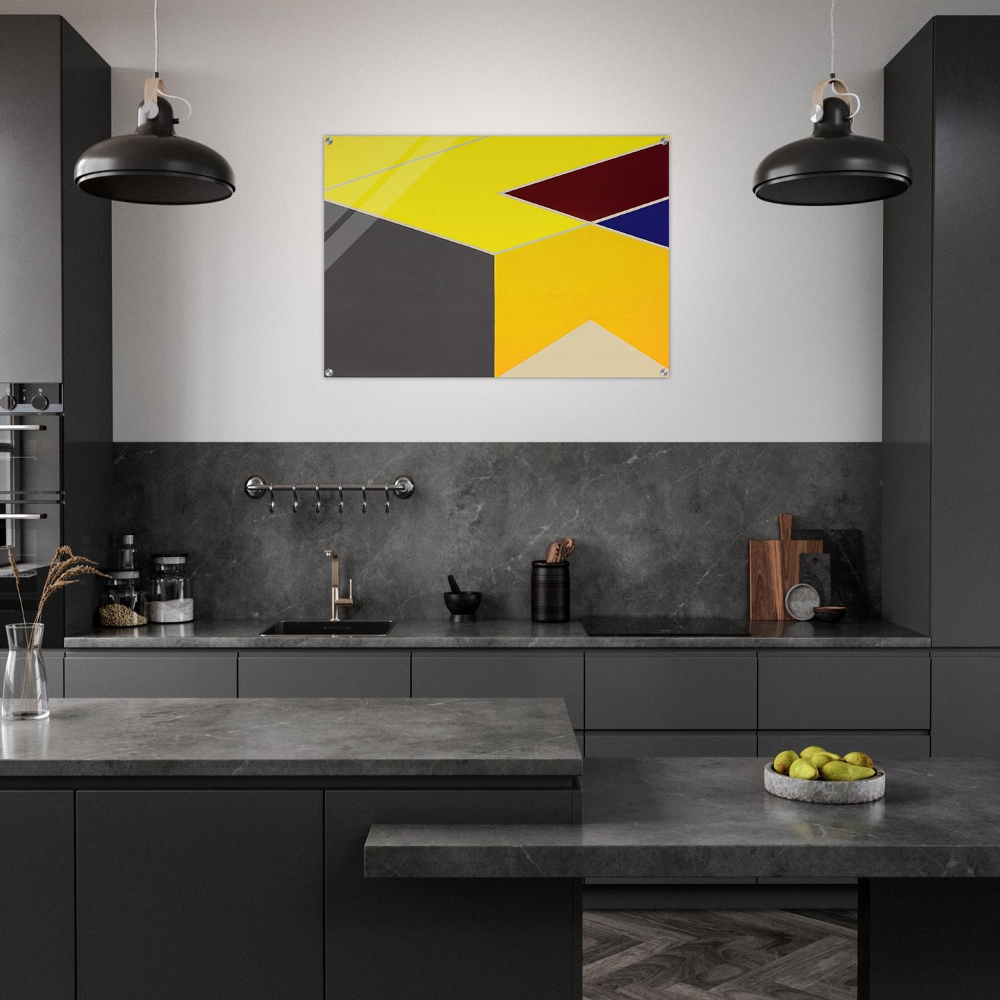 Diamond Cut Series - 1966 - Larry Zox Acrylic Print - 70x100 cm / 28x40″ inches