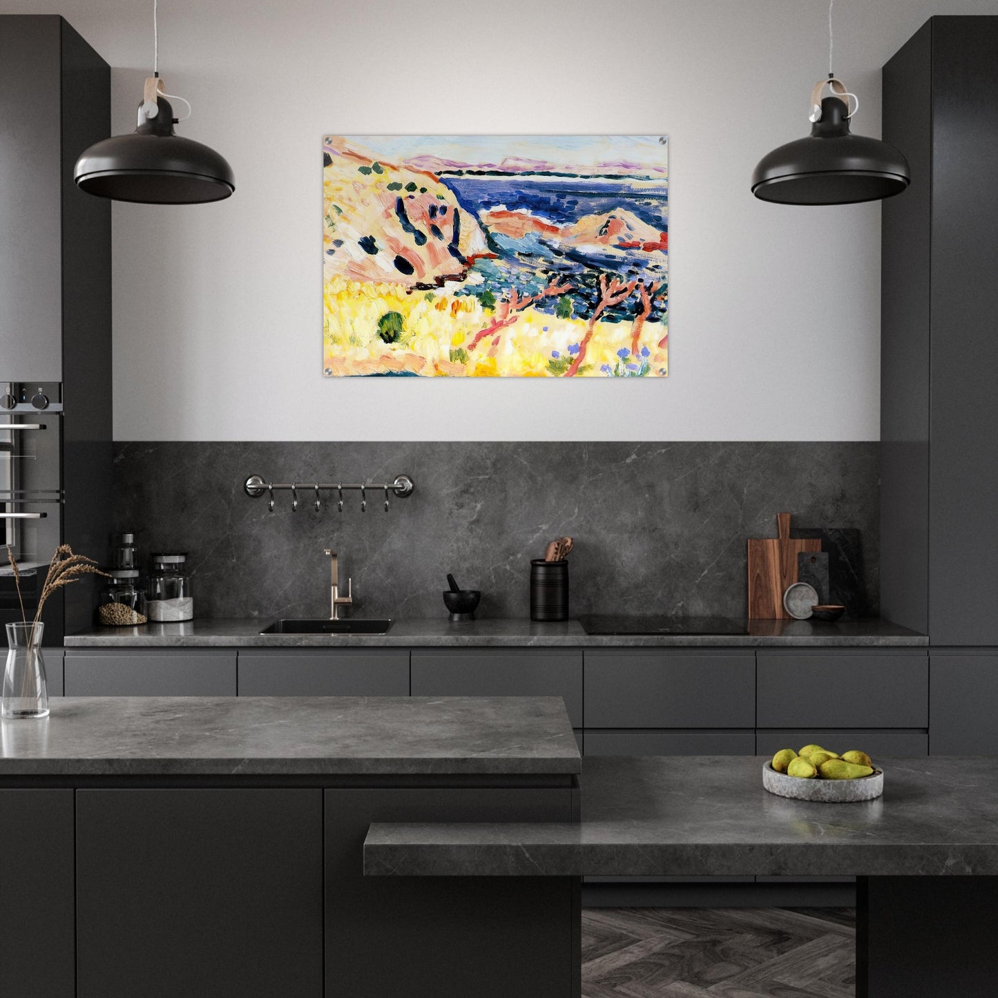 SEASCAPE 1905 - Henri Matisse Acrylic Print - 70x100 cm / 28x40″ inches