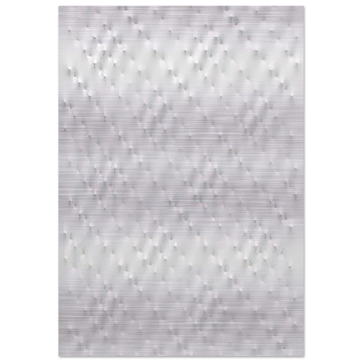 Superficie bianca - 2005 - Enrico Castellani Brushed Aluminum Print - 70x100 cm / 28x40 inches | Enrico Castellani Aluminum Print | Enrico Castellani Prints