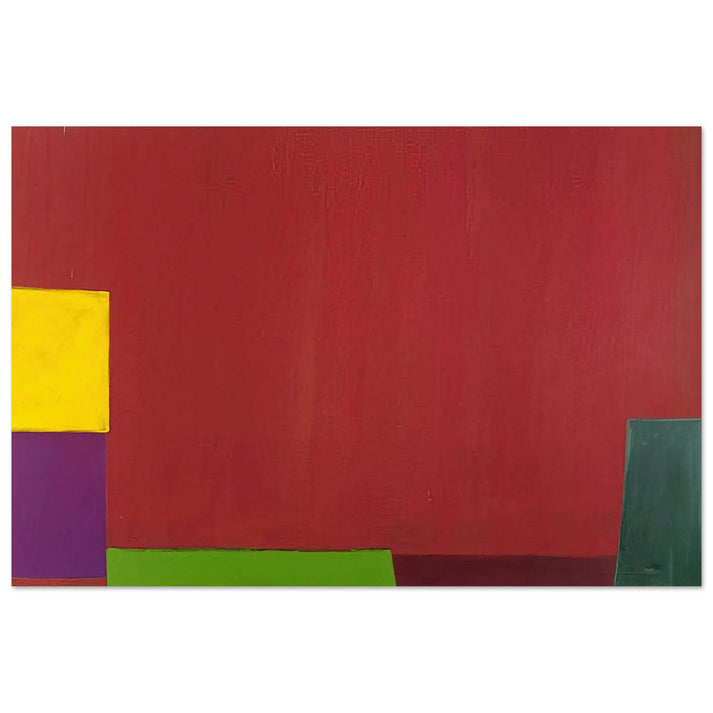 18.6.65 - 1965 - John Hoyland Art Prints - 100x150 cm / 40x60″ inches | John Hoyland Poster | John Hoyland Prints