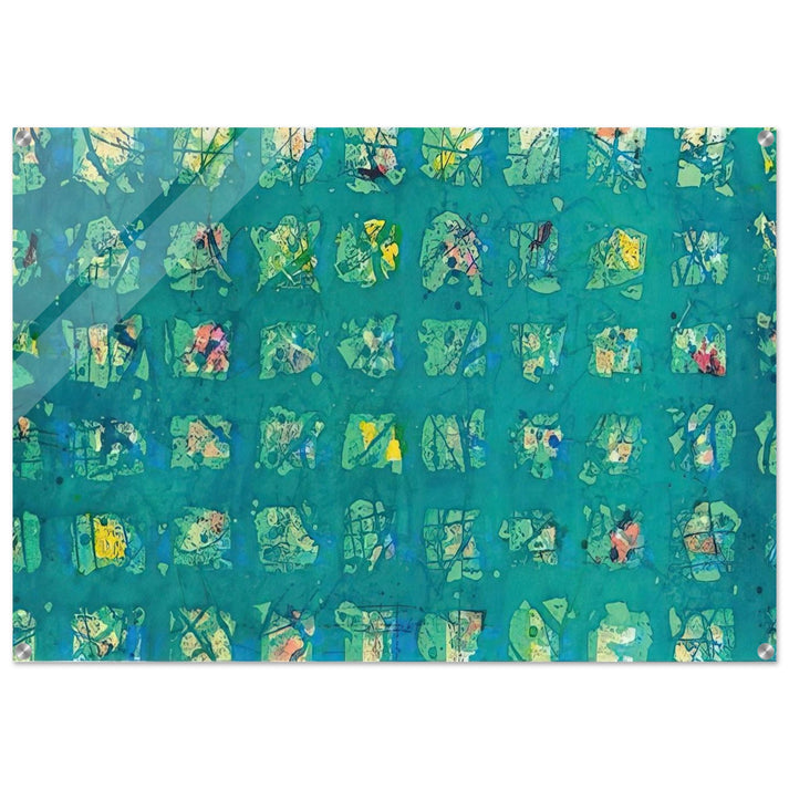 La Primavera Fredda Cold Spring - Sam Francis Acrylic Print - 70x100 cm / 28x40″ inches