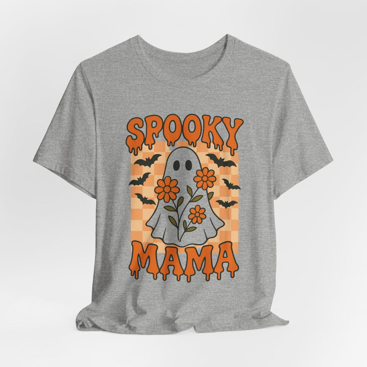 Gruselige Mama, grooviger Vintage-Geist, Halloween, gruselige Mutter