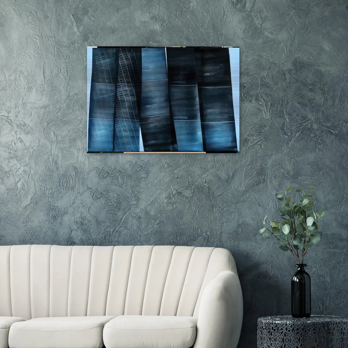 Untitled - 1976 - Hans Hartung Brushed Aluminum Print - 70x100 cm / 28x40 inches | Hans Hartung Aluminum Print | Hans Hartung Prints