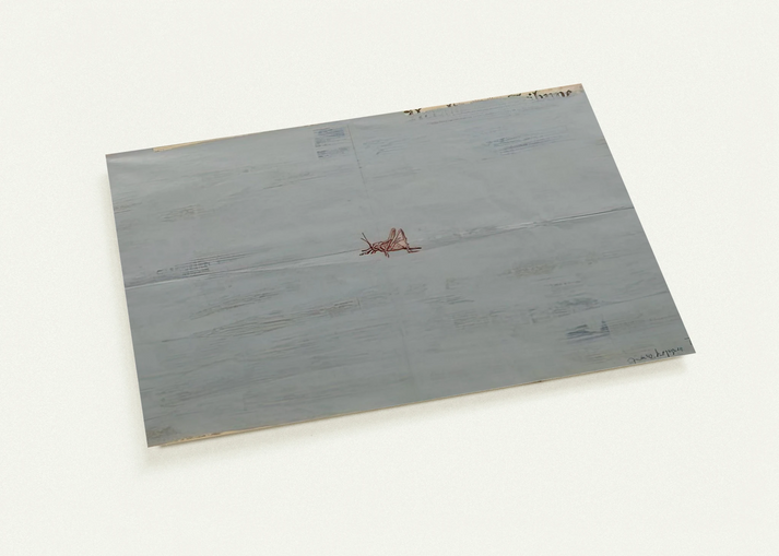 Grasshopper - 1975 By Paul Thek Pack of 10 Post Cards | Paul Thek Post Cards | A6 (10.5 x 14.8 cm) - 4.1 x 5.8 inches