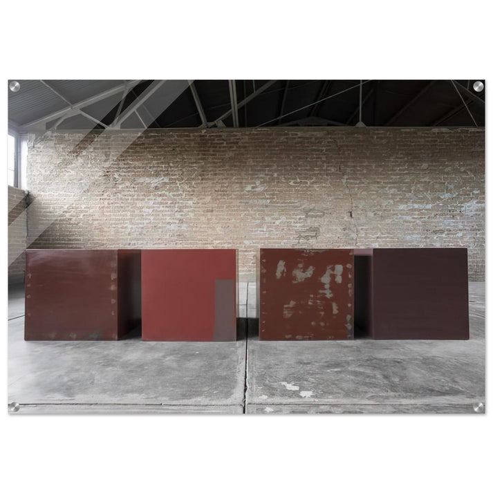 Untitled Repair Tests - 1966 - Donald Judd Acrylic Print - 70x100 cm / 28x40″ inches