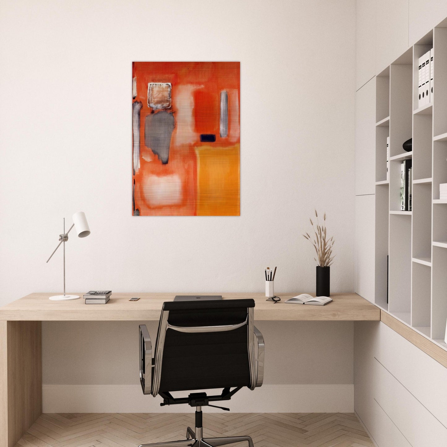 No. 19 - 1949 - Mark Rothko Brushed Aluminum Print - 70x100 cm / 28x40 inches | Mark Rothko Aluminum Print | Mark Rothko Prints