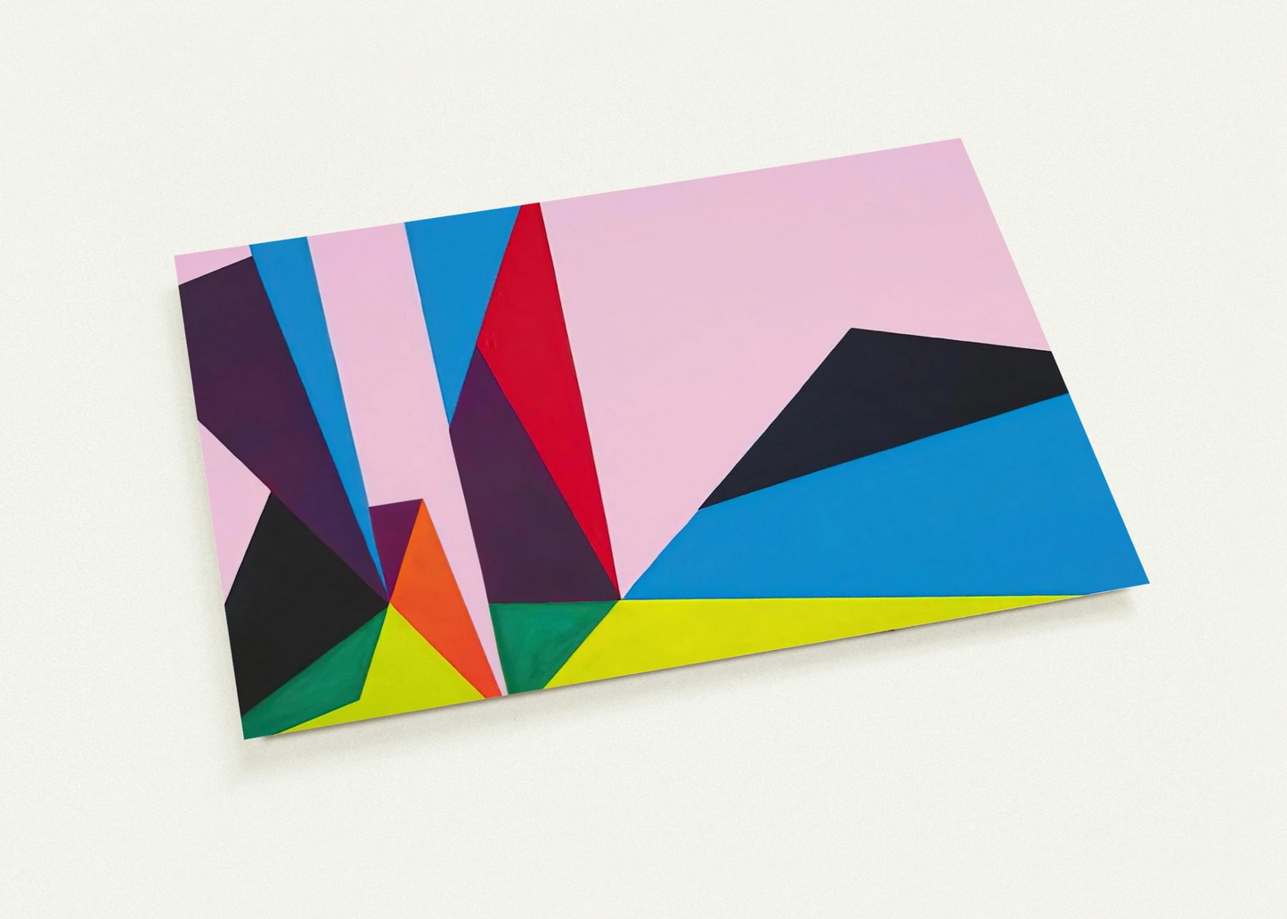 Magical Space Forms - 1948 By Lorser Feitelson Pack of 10 Post Cards | Lorser Feitelson Post Cards | A6 (10.5 x 14.8 cm) - 4.1 x 5.8 inches