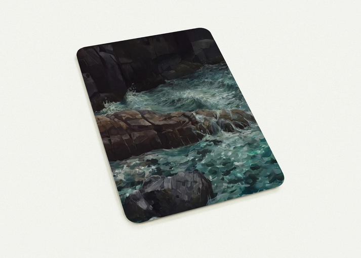 MAINE COAST By Ivan Albright Pack of 10 Post Cards | Ivan Albright Post Cards | A6 (10.5 x 14.8 cm) - 4.1 x 5.8 inches