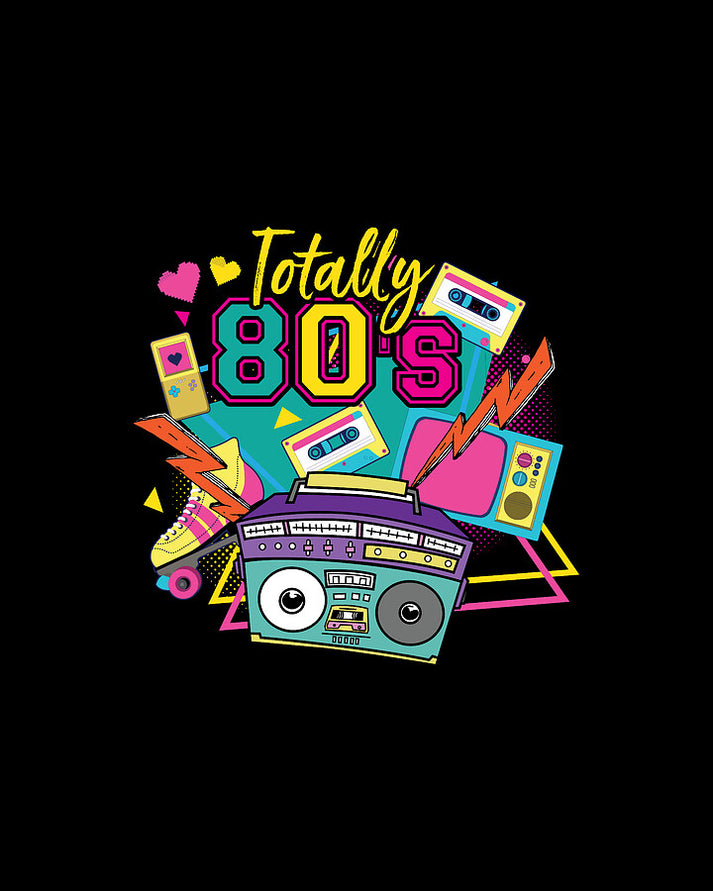 80s Images Art Print: Retro 1980s Party Gift | RedKalion
