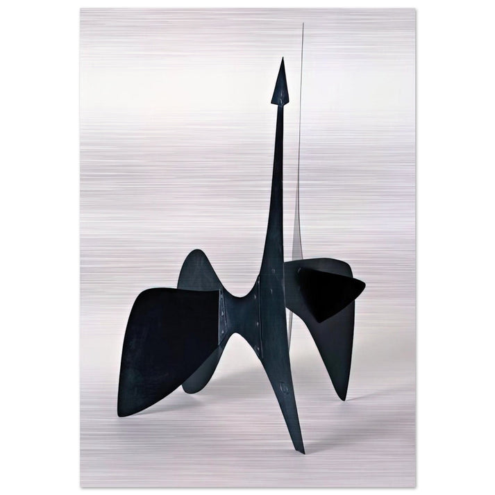 TEODELAPIO MAQUETTE II 1962 - Alexander Calder Brushed Aluminum Print - 70x100 cm / 28x40 inches | Alexander Calder Aluminum Print | Alexander Calder Prints