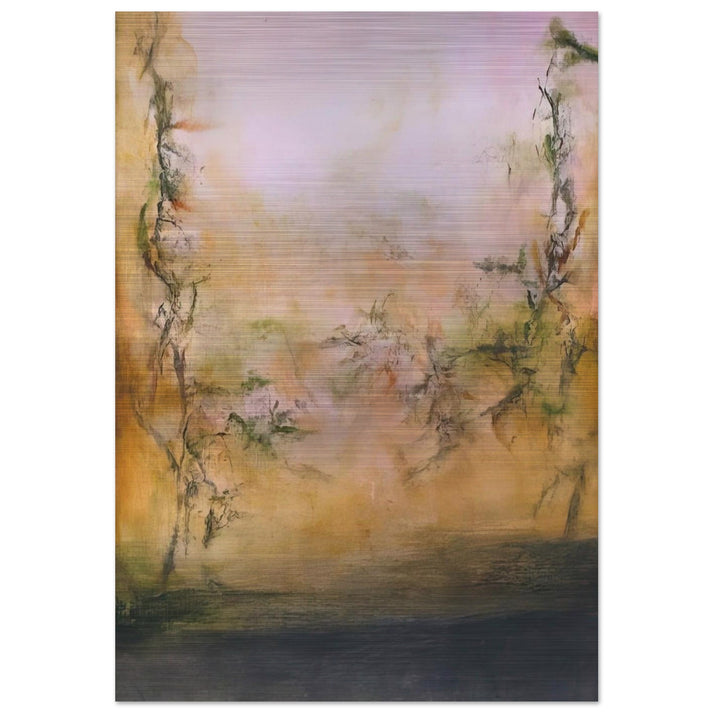 25 5 2001 2001 - Zao Wou-Ki Brushed Aluminum Print - 70x100 cm / 28x40 inches | Zao Wou-Ki Aluminum Print | Zao Wou-Ki Prints