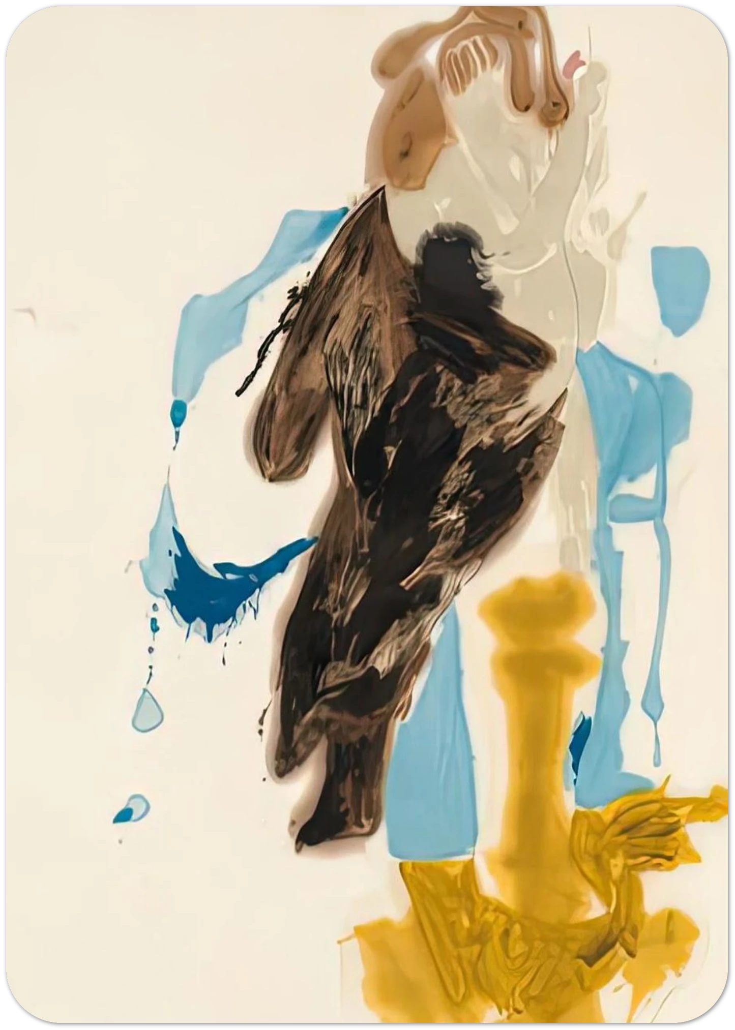 After Rubens, 1961- By Helen Frankenthaler Pack of 10 Post Cards | Helen Frankenthaler Post Cards | A6 (10.5 x 14.8 cm) - 4.1 x 5.8 inches
