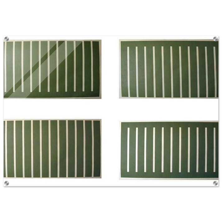 Untitled #207-210 - 1991 - Donald Judd Acrylic Print - 70x100 cm / 28x40″ inches | Donald Judd Wall Art | Donald Judd Prints