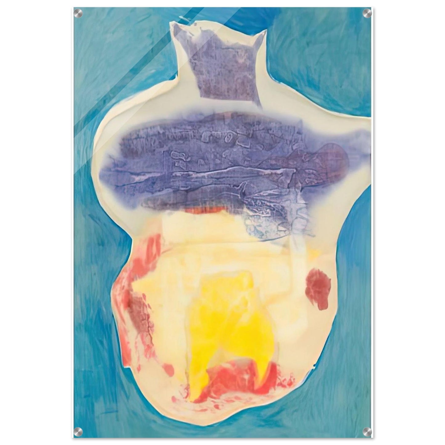 Narcissus, 1963- - Helen Frankenthaler Acrylic Print - 70x100 cm / 28x40″ inches