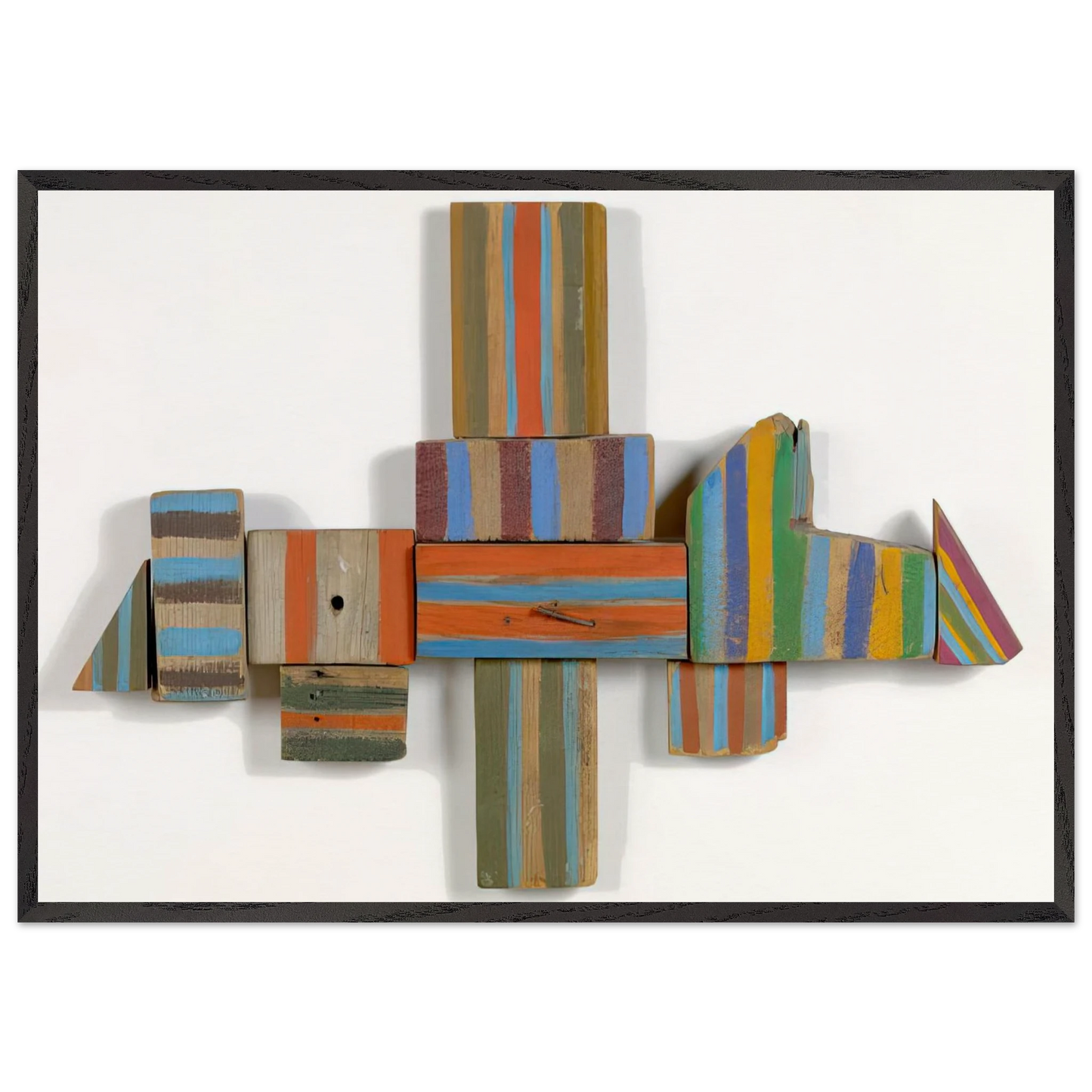 Yield - 1975 - Betty Parsons 70x100 cm / 28x40 inches Framed Art Print – Black Wooden Frame
