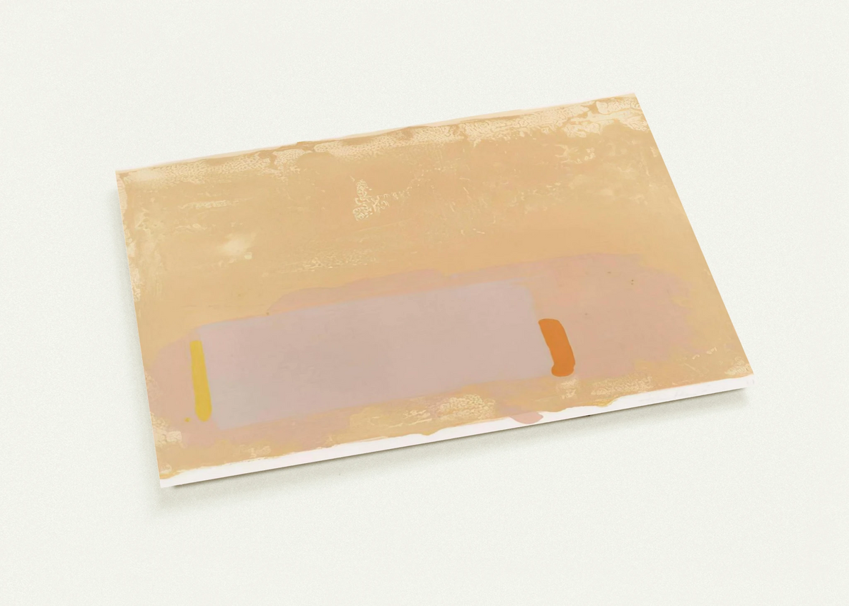 Brown-Beige-Pink - 1971 By John Hoyland Pack of 10 Post Cards | John Hoyland Post Cards | A6 (10.5 x 14.8 cm) - 4.1 x 5.8 inches