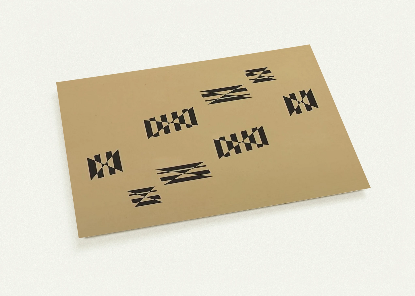 Metaesquema - 1957 By Helio Oiticica Pack of 10 Post Cards | Helio Oiticica Post Cards | A6 (10.5 x 14.8 cm) - 4.1 x 5.8 inches