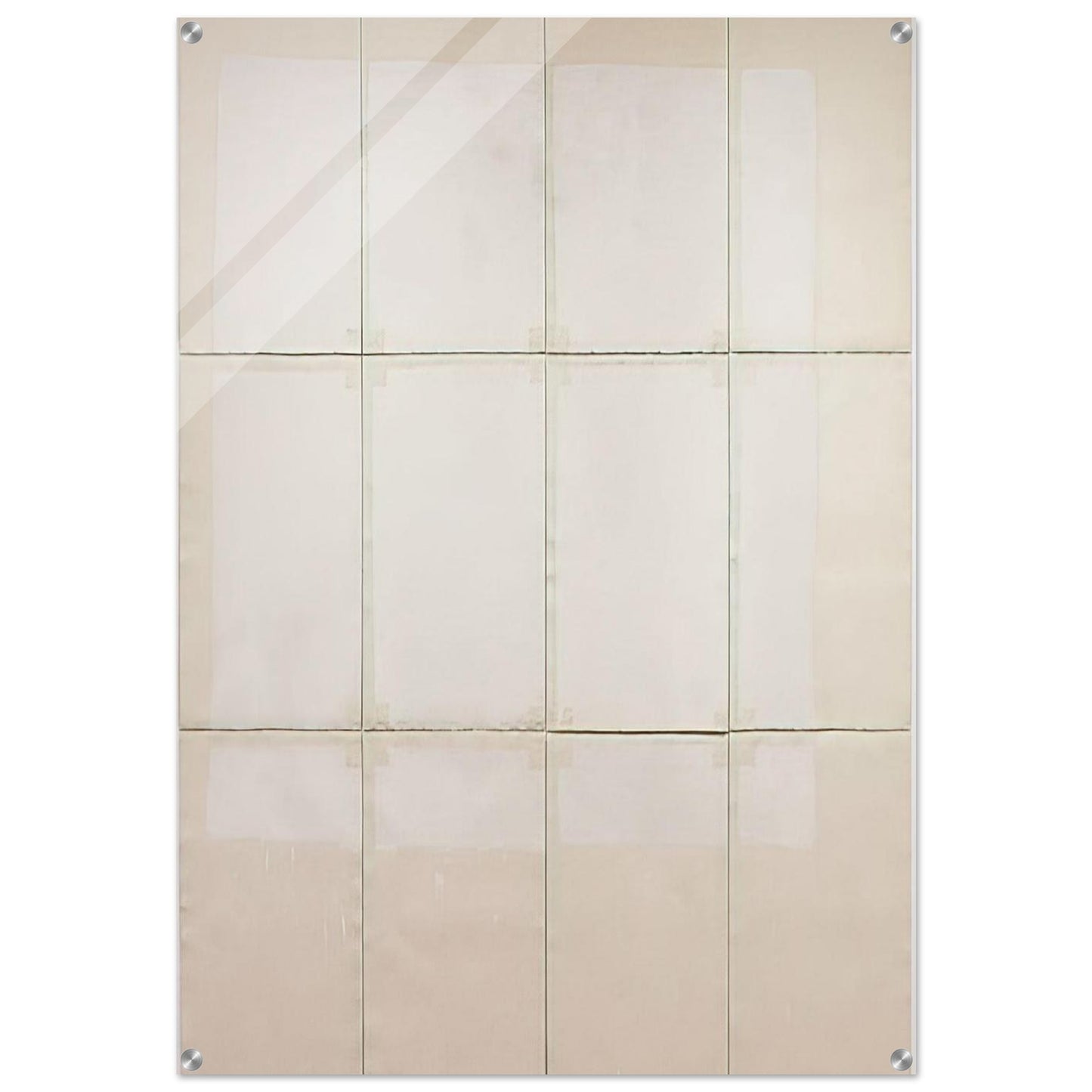 Classico 5 - 1968 - Robert Ryman Acrylic Print - 70x100 cm / 28x40″ inches | Robert Ryman Wall Art | Robert Ryman Prints