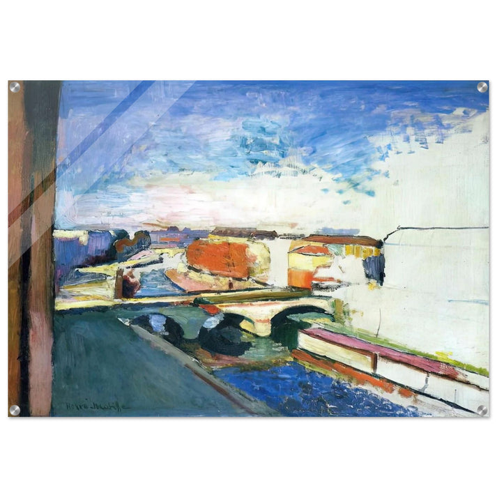 PONT SAINT MICHEL IN PARIS - Henri Matisse Acrylic Print - 70x100 cm / 28x40″ inches | Henri Matisse Wall Art | Henri Matisse Prints