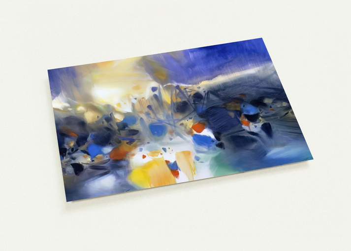 LA VIE QUI ANIME LES NUAGES 2006 By Chu teh Chun Pack of 10 Post Cards | Chu teh Chun Post Cards | A6 (10.5 x 14.8 cm) - 4.1 x 5.8 inches