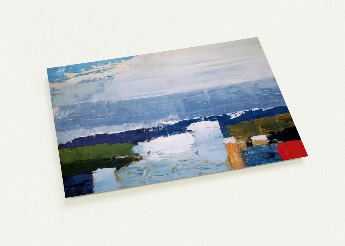Paysage du midi - Art Informel By Nicolas de Stael Pack of 10 Post Cards | Nicolas de Stael Post Cards | A6 (10.5 x 14.8 cm) - 4.1 x 5.8 inches