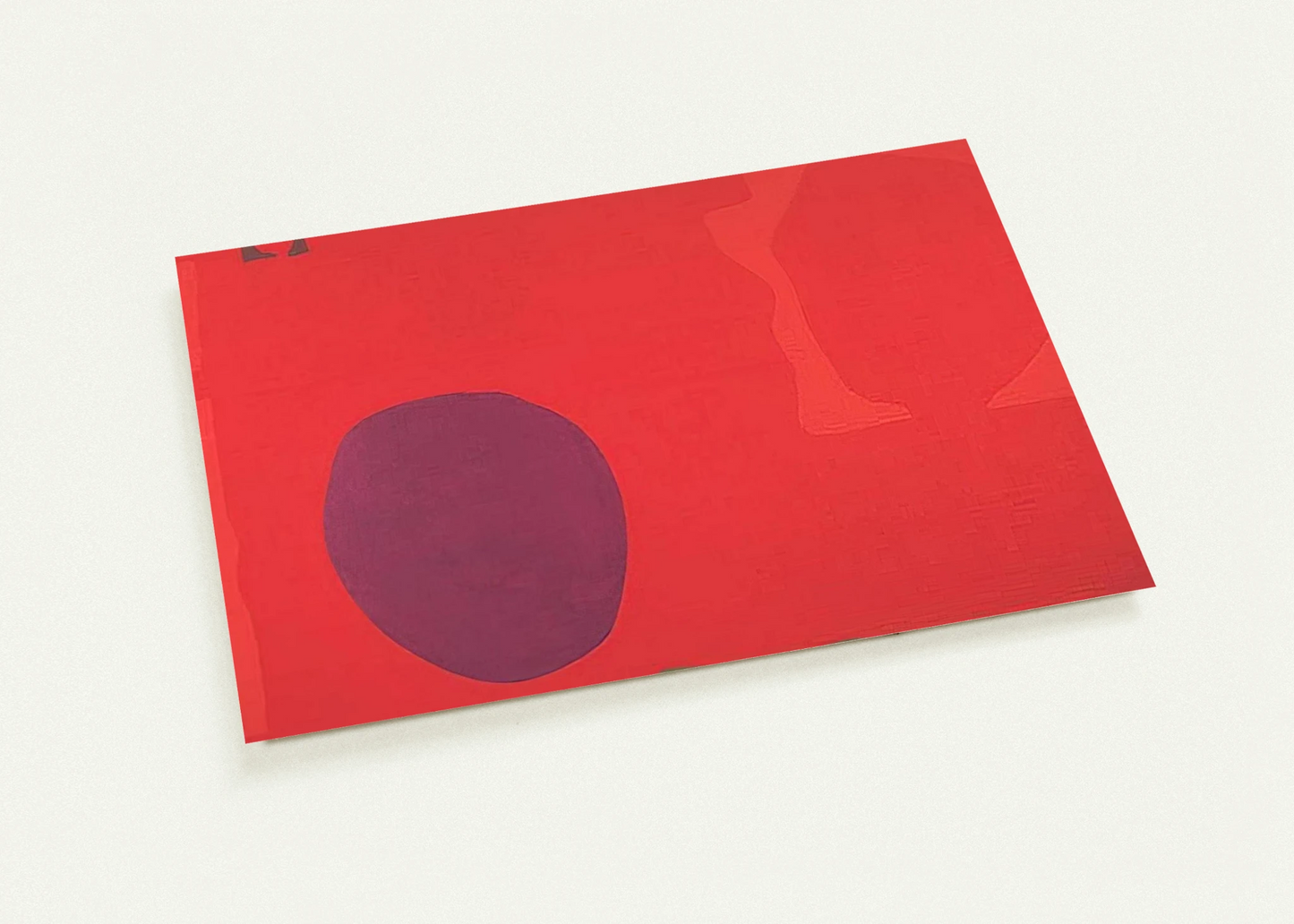 Cadmium with Violet, Scarlet, Emerald, Lemon and Venetian - 1969 By Patrick Heron Pack of 10 Post Cards | Patrick Heron Post Cards | A6 (10.5 x 14.8 cm) - 4.1 x 5.8 inches