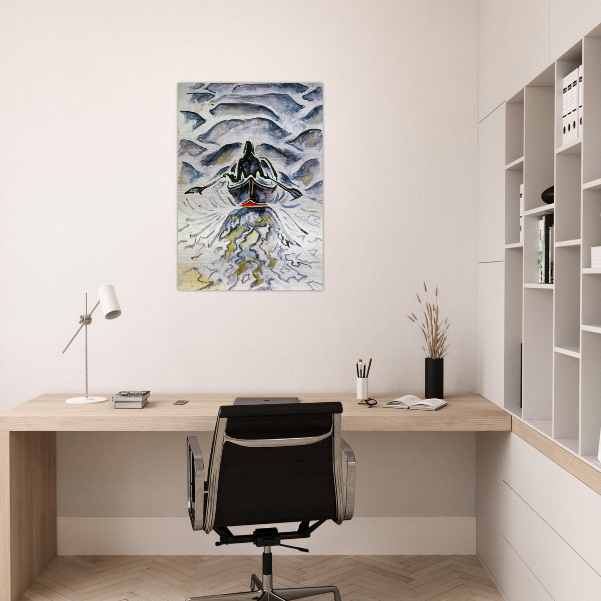 Walter Anderson - Walter Anderson Brushed Aluminum Print - 70x100 cm / 28x40 inches | Walter Anderson Aluminum Print | Walter Anderson Prints