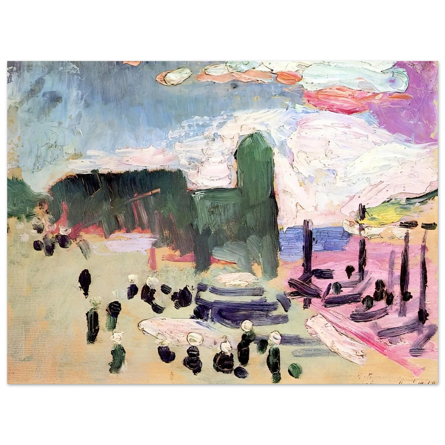 Henri Matisse - COLLIOURE 1905 75x100 cm / 30x40inches Fine Art Poster