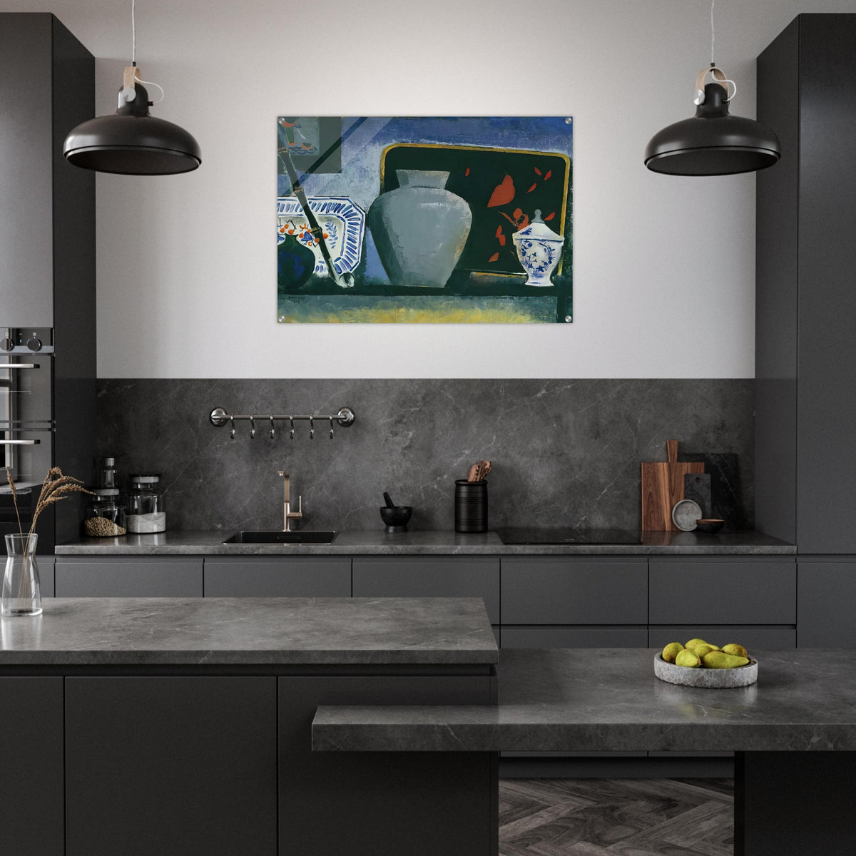 THE BLACK TRAY - Man Ray Acrylic Print - 70x100 cm / 28x40″ inches