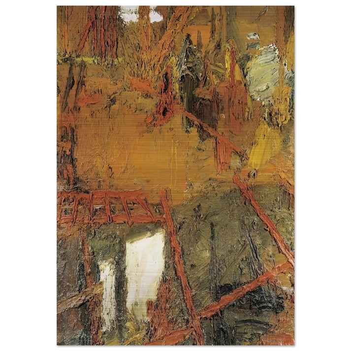 EMPIRE CINEMA MODERN POSTCARD - Frank Auerbach Brushed Aluminum Print - 70x100 cm / 28x40 inches | Frank Auerbach Aluminum Print | Frank Auerbach Prints