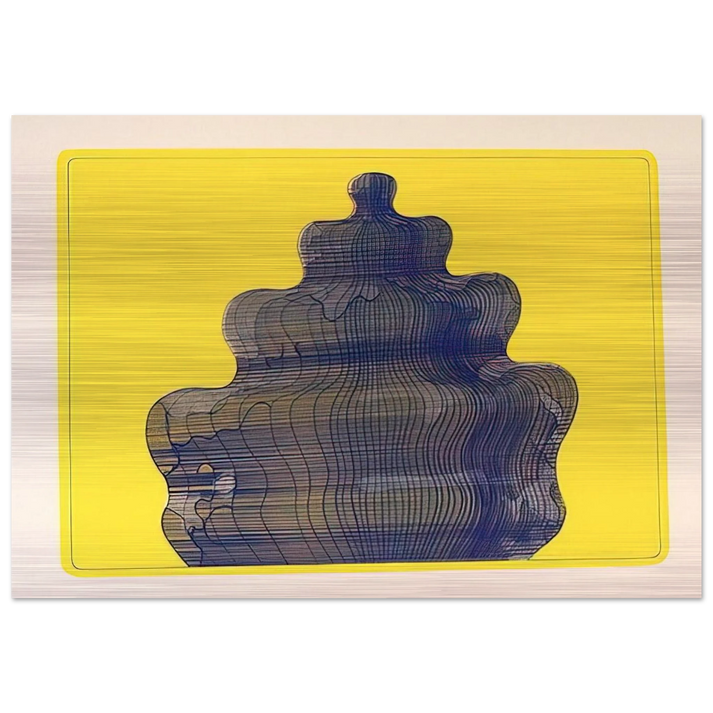 Torte in der Sonne Fancy-Cake In the Sun - 1970 - Dieter Roth Brushed Aluminum Print - 70x100 cm / 28x40 inches | Dieter Roth Aluminum Print | Dieter Roth Prints