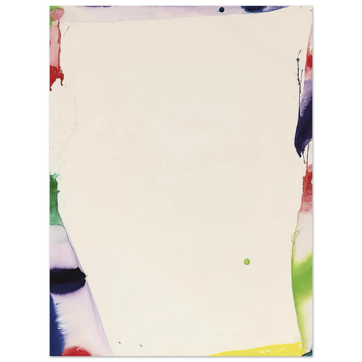 Sam Francis - Back Off 75x100 cm / 30x40inches Fine Art Poster
